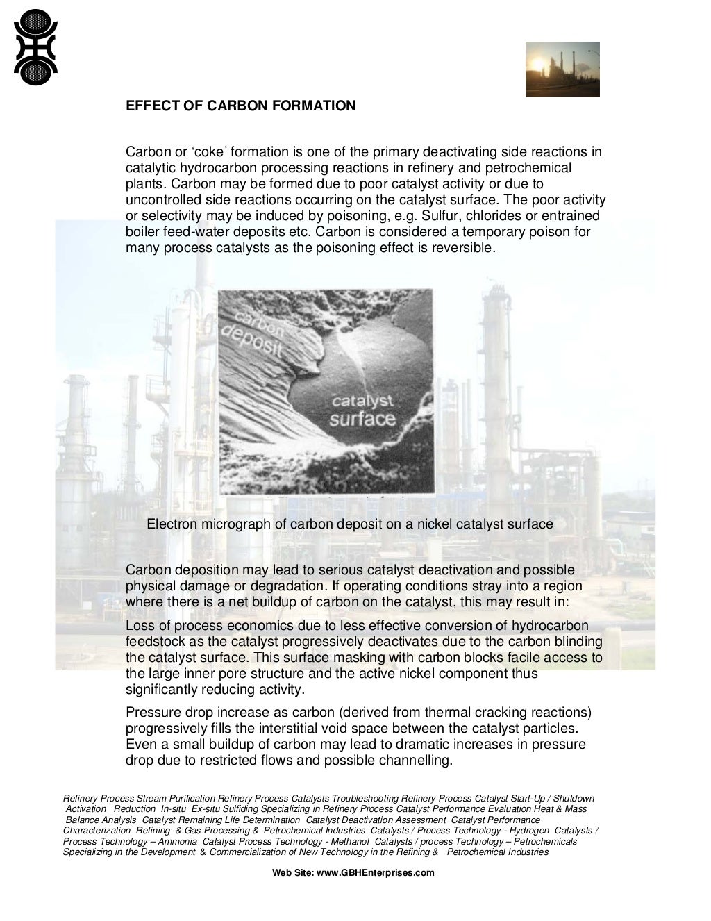 Catalyst poisons & fouling mechanisms the impact on catalyst perfor…