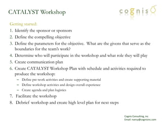 Catalyst Workshop Engagement Overview | PPTX