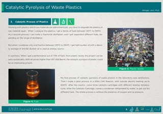 Catalytic pyrolysis of waste plastics | PDF
