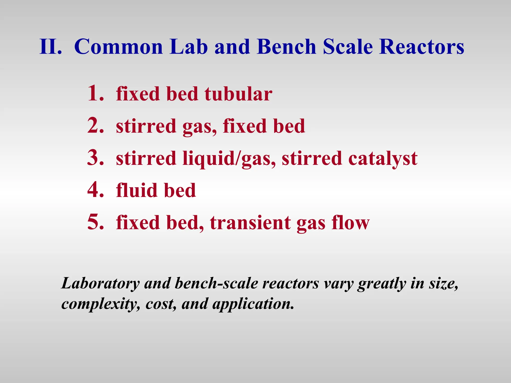 Catalytic Reactors in which all types of reactor | PPT