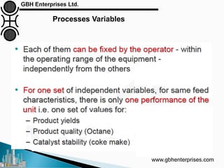 Processes Variables
www.gbhenterprises.com
 