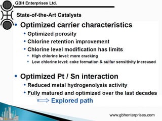 State-of-the-Art Catalysts
www.gbhenterprises.com
 
