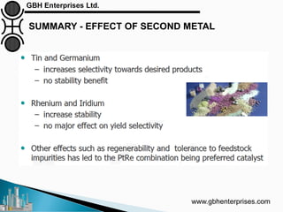 SUMMARY - EFFECT OF SECOND METAL
www.gbhenterprises.com
 