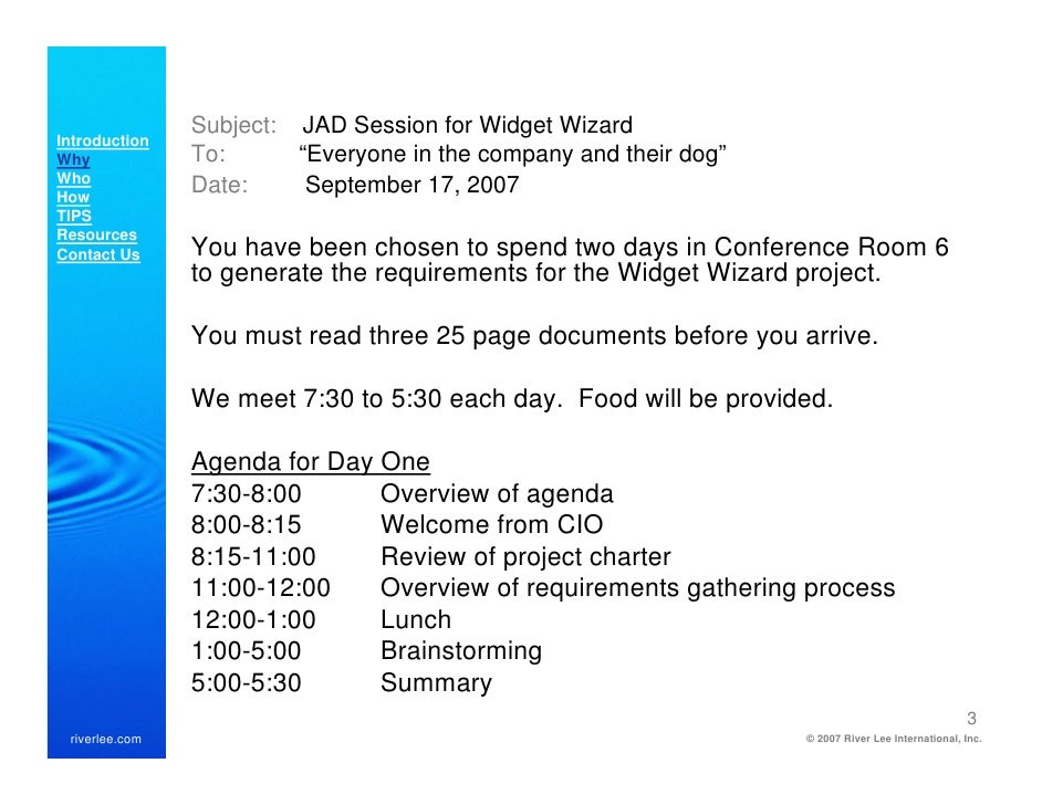 catalyze webcast facilitating jad sessions jackie parker jad sessions