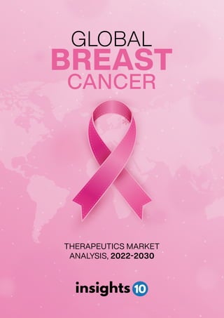 GLOBAL
THERAPEUTICS MARKET
ANALYSIS, 2022-2030
BREAST
CANCER
 