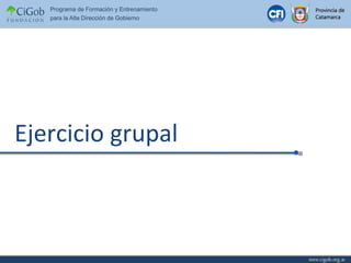 Ejercicio grupal 