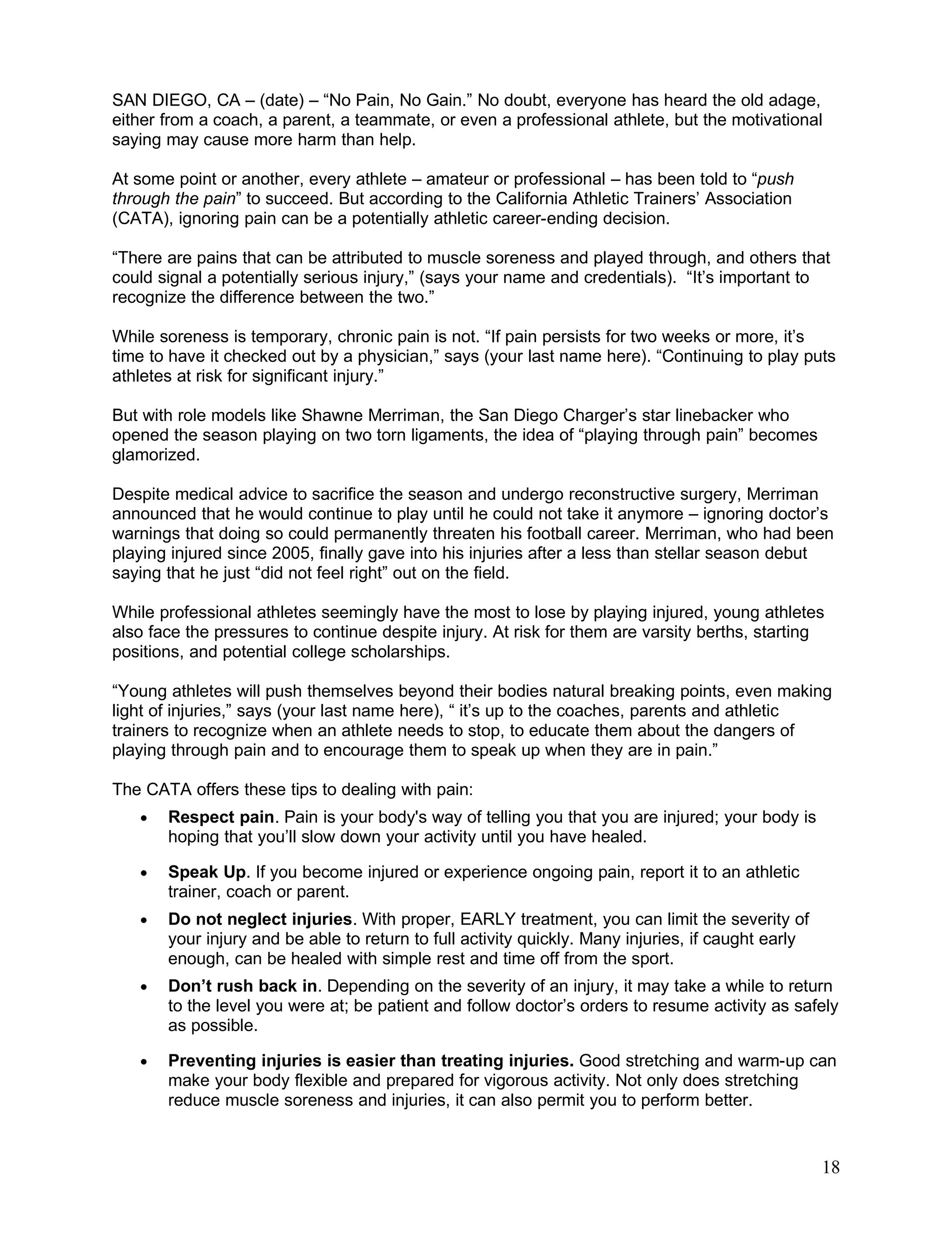 Cata Media Training Handbook