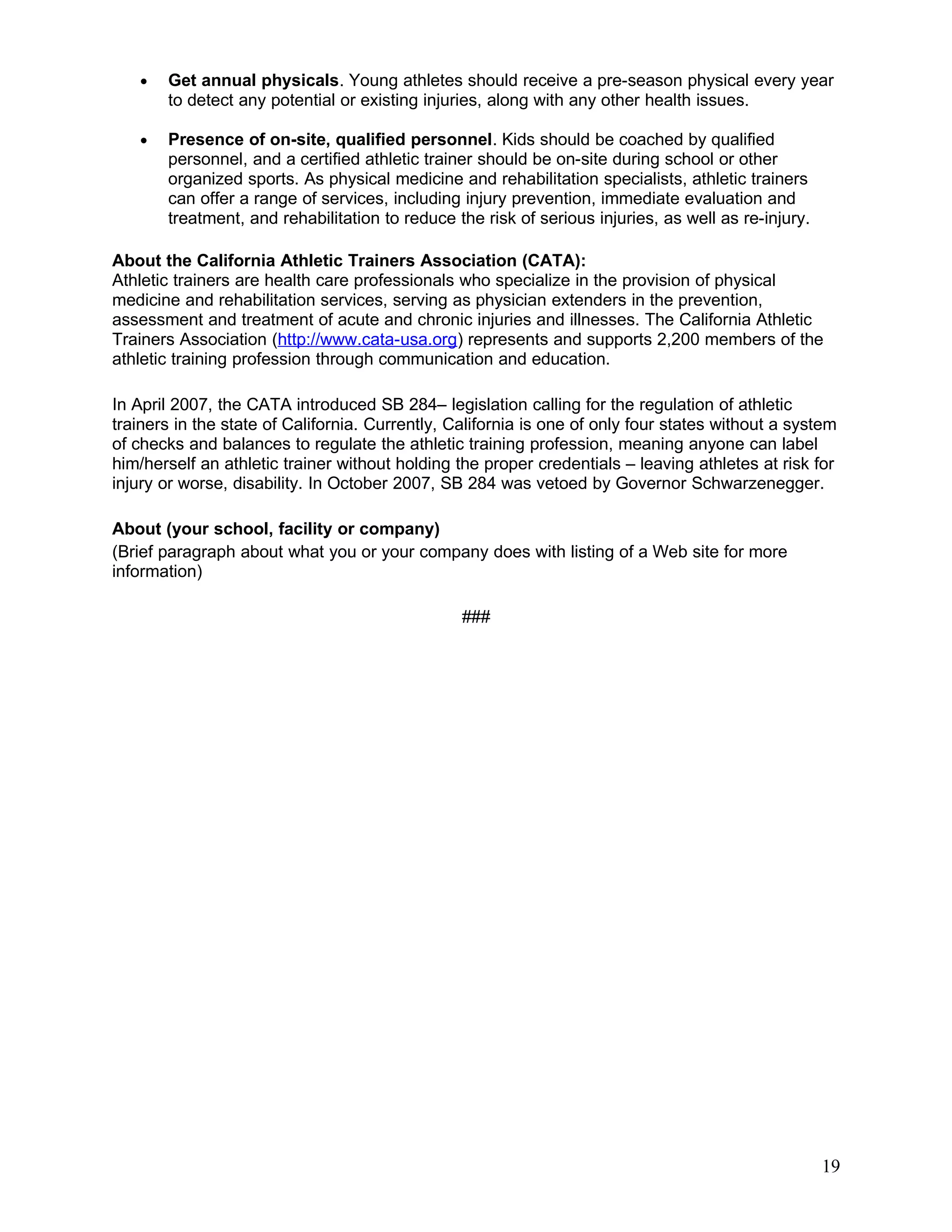 Cata Media Training Handbook