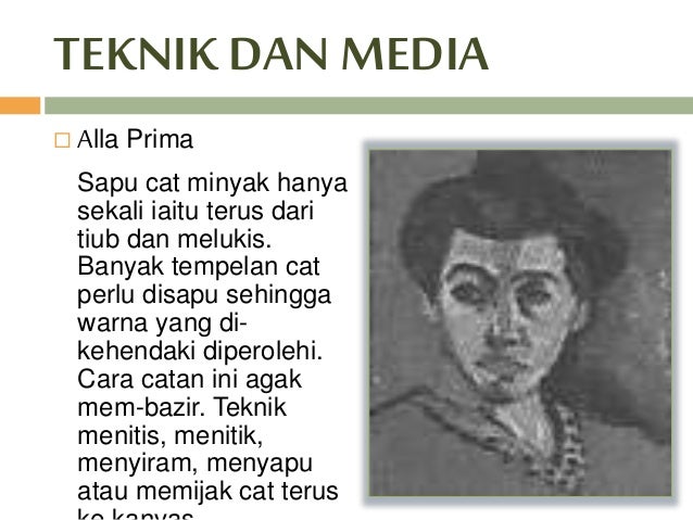 Bidang Menggambar Teknik Catan