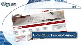 BIM
GP PROJECT MILANO/ORISTANO
 