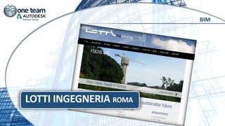 BIM
LOTTI INGEGNERIA ROMA
 
