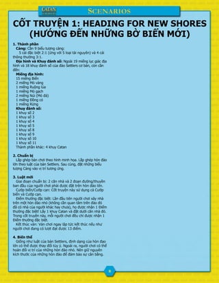 Hướng dẫn luật chơi board game Catan Seafarers 