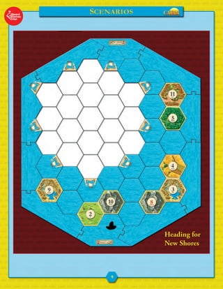 Hướng dẫn luật chơi board game Catan Seafarers 