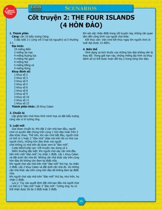 Hướng dẫn luật chơi board game Catan Seafarers 