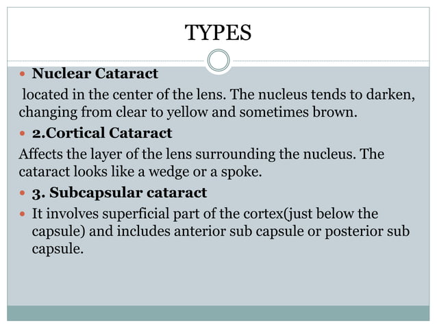 Cataract-Ppt.pptx | Eye and Vision Conditions | Diseases and Conditions
