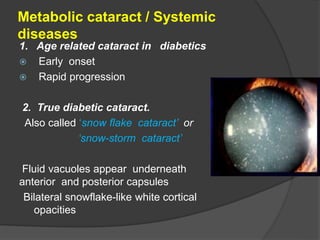 Snowflake Disorder CATARACT-VVL.ppt