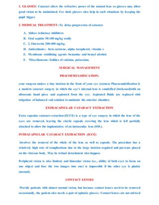 Cataract | DOCX