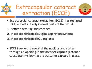cataract ,history,ECCE AND SICS.pptx