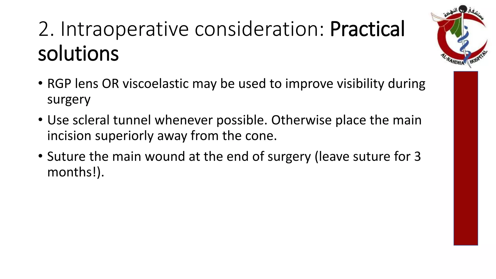 Cataract Surgery For Keratoconus Patients Pptx