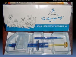 Dr. João Alfredo Kleiner MV, MScACVO Wisconsin – 1998www.vetweb.com.brLIOS Acrílicas Dobráveis