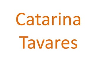 Catarina Tavares 