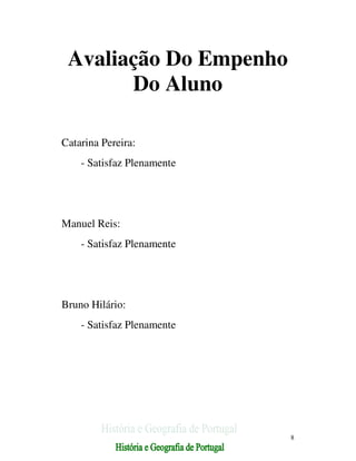 Catarina, Bruno e Manuel - Automóvel e Lâmpada