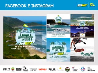 Facebook e instagram
 