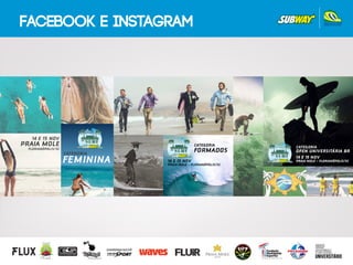 Facebook e instagram
 