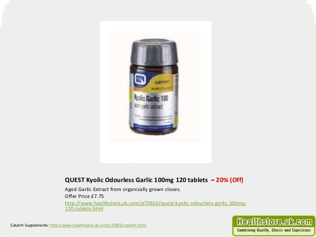 Catarrh Supplements From Country Living Health Store