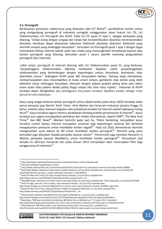 Catatan Ringkas Tata Kelola dan Praktik Internet Indonesia (ver. April  2014) [COPY]