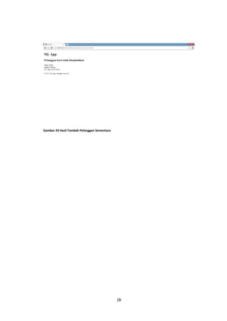 Gambar 24 Hasil Tambah Pelanggan Sementara

28

 