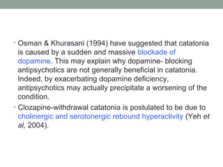 gabapentin withdrawal catatonia