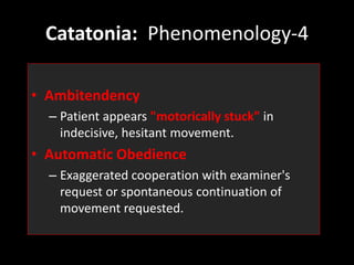 Catatonia | PPTX