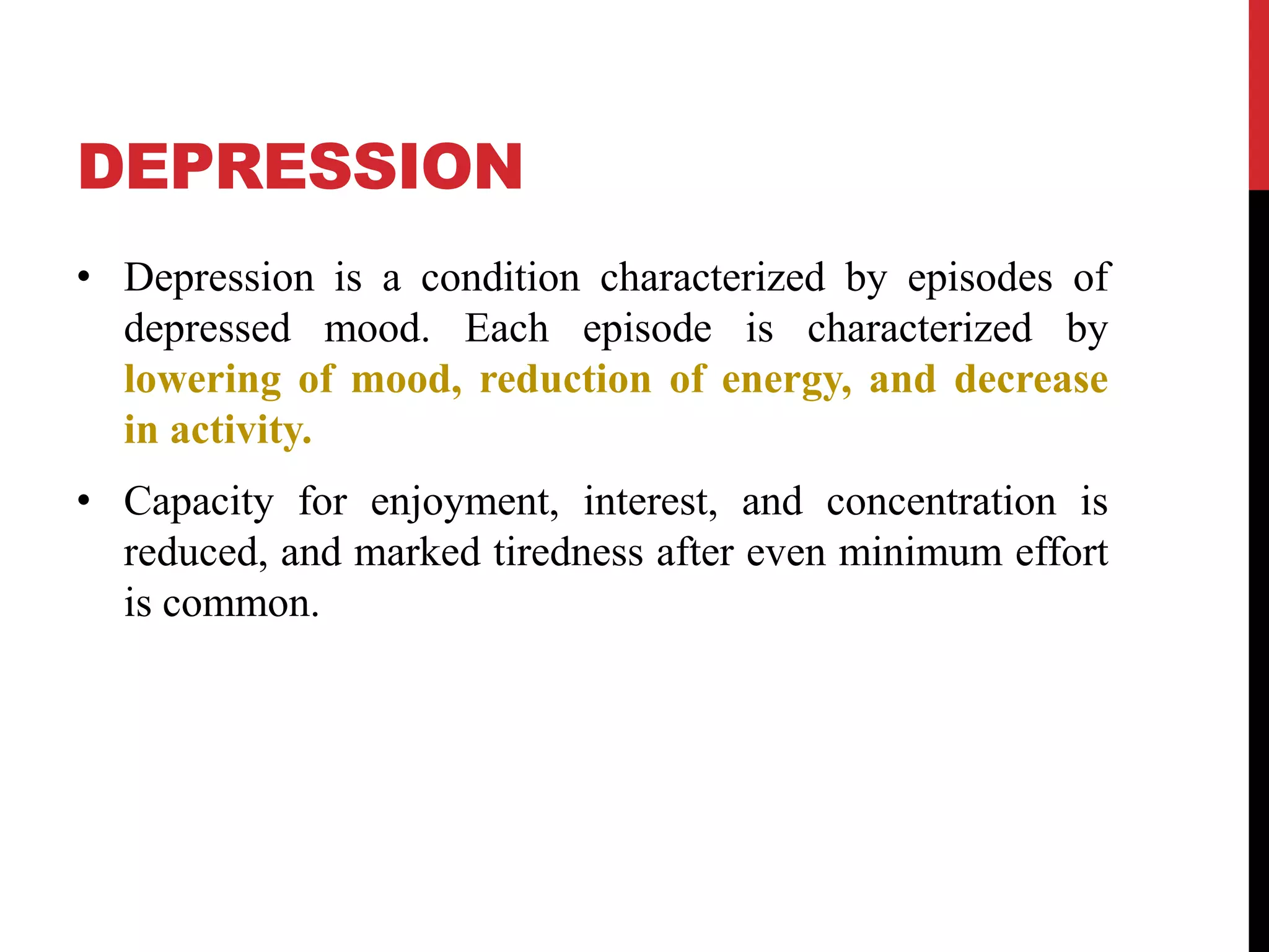 CATATONIA SYMPTOMS DEPRESSION visual data 2