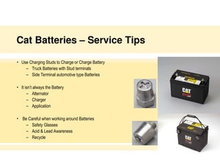 Caterpillar batteries model presentation.ppt