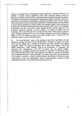 Committee against torture - Cat