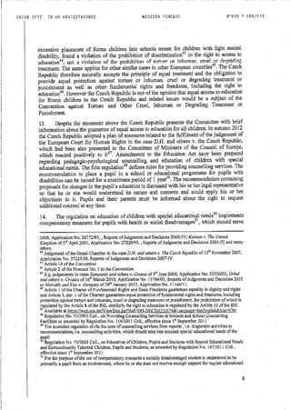 Committee against torture - Cat