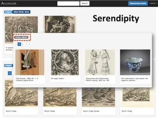 Lora Aroyo @laroyo http://lora-aroyo.orgLora Aroyo @laroyo http://lora-aroyo.org
Serendipity	
  
 