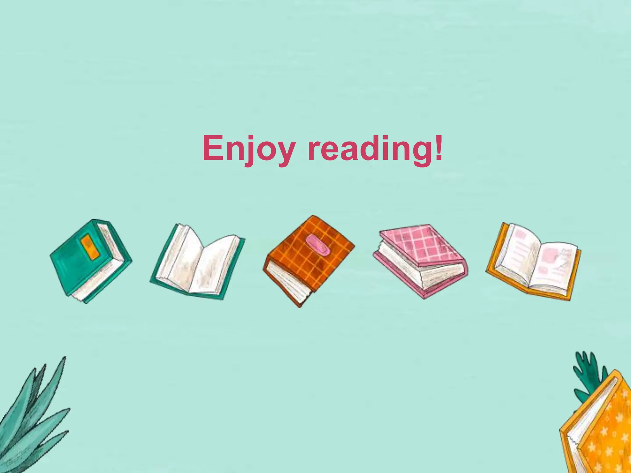 Enjoy reading!