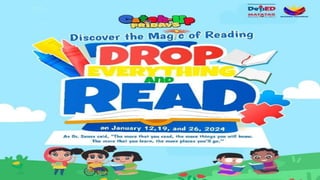 IMPLEMENTATION OF CATCH-UP FRIDAYS
DepEd Order No. 001 s. 2024
Presented by: EXQUIL BRYAN P. ARON, PhD
 