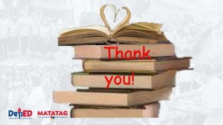 DEPARTMENT OF EDUCATION
Thank
you!
 