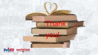 DEPARTMENT OF EDUCATION
Thank
you!
 