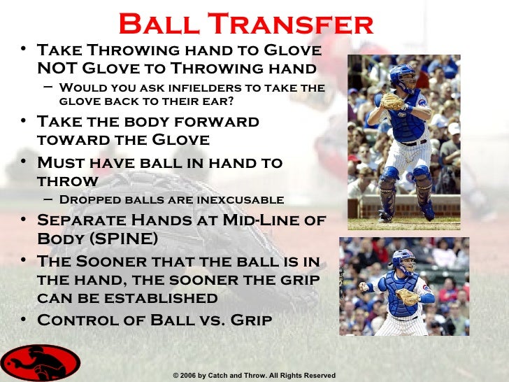Catchers Throwing Mechanics And Drills