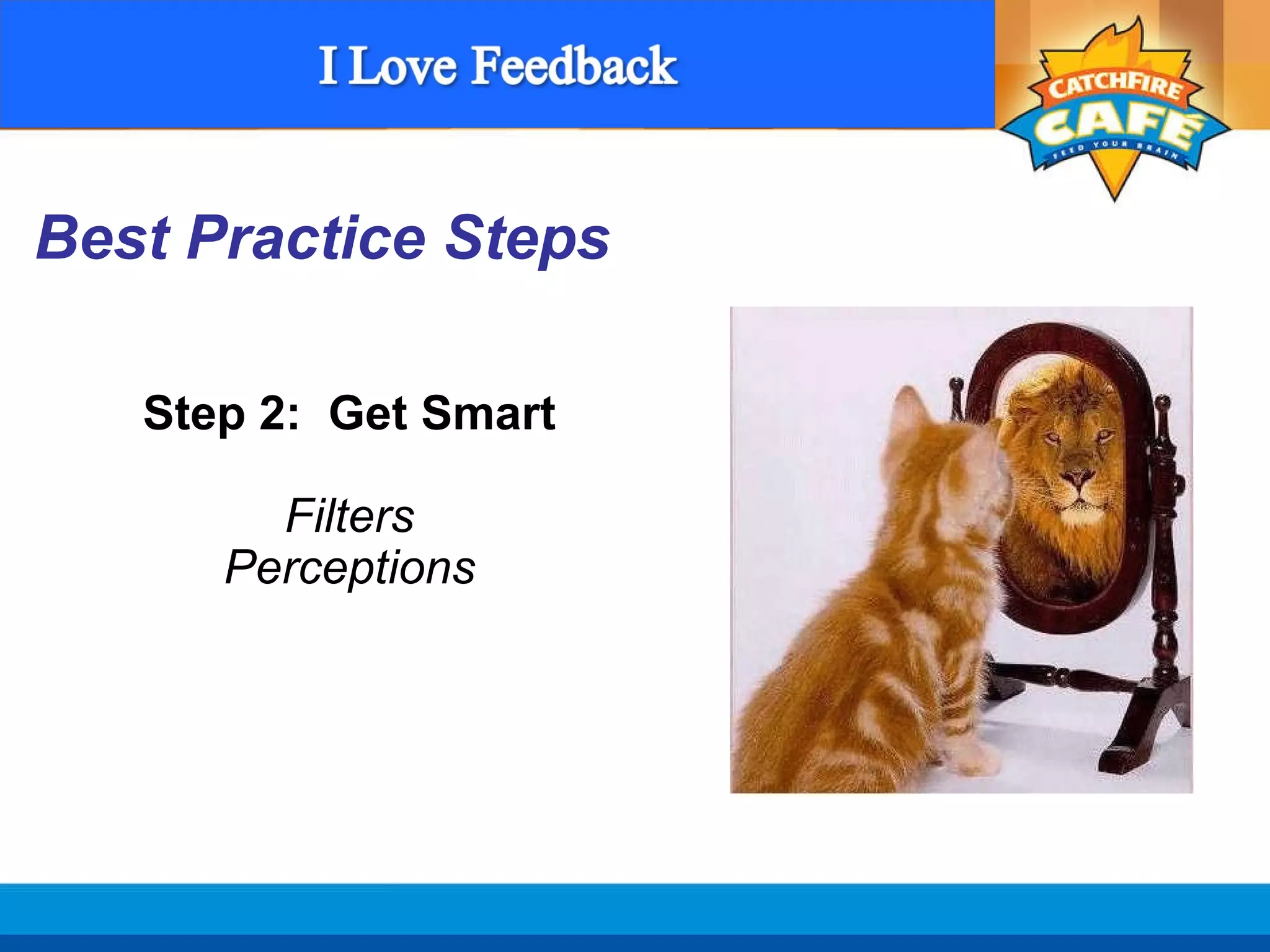 Step 2:  Get Smart Filters Perceptions Best Practice Steps 
