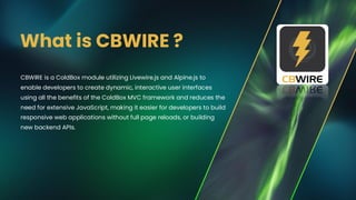 Catching Wire; An introduction to CBWire 4 | PDF