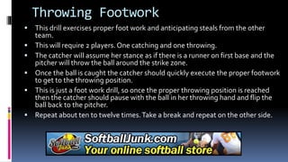 Thirty-Six Fastpitch Softball Catching Drills From Fastpitch.TV