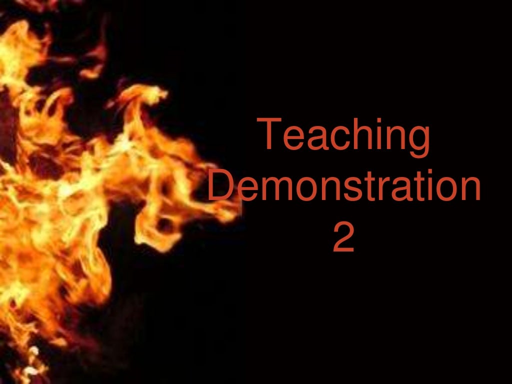 Catching fire presentation