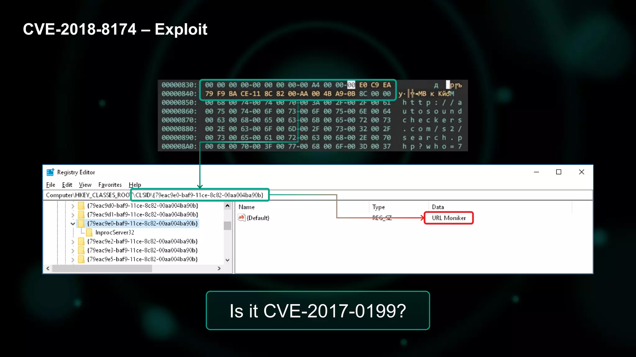 30
CVE-2018-8174 – Exploit
Is it CVE-2017-0199?
 
