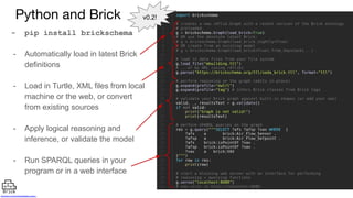 Catching Up with the Brick Schema for Smart Buildings | PDF