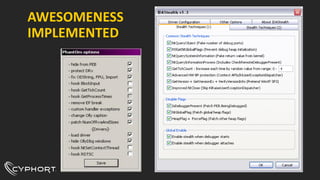 AWESOMENESS
IMPLEMENTED
 